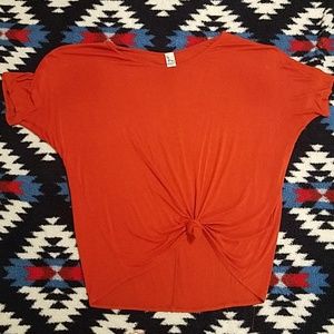 Orange Coral Tunic